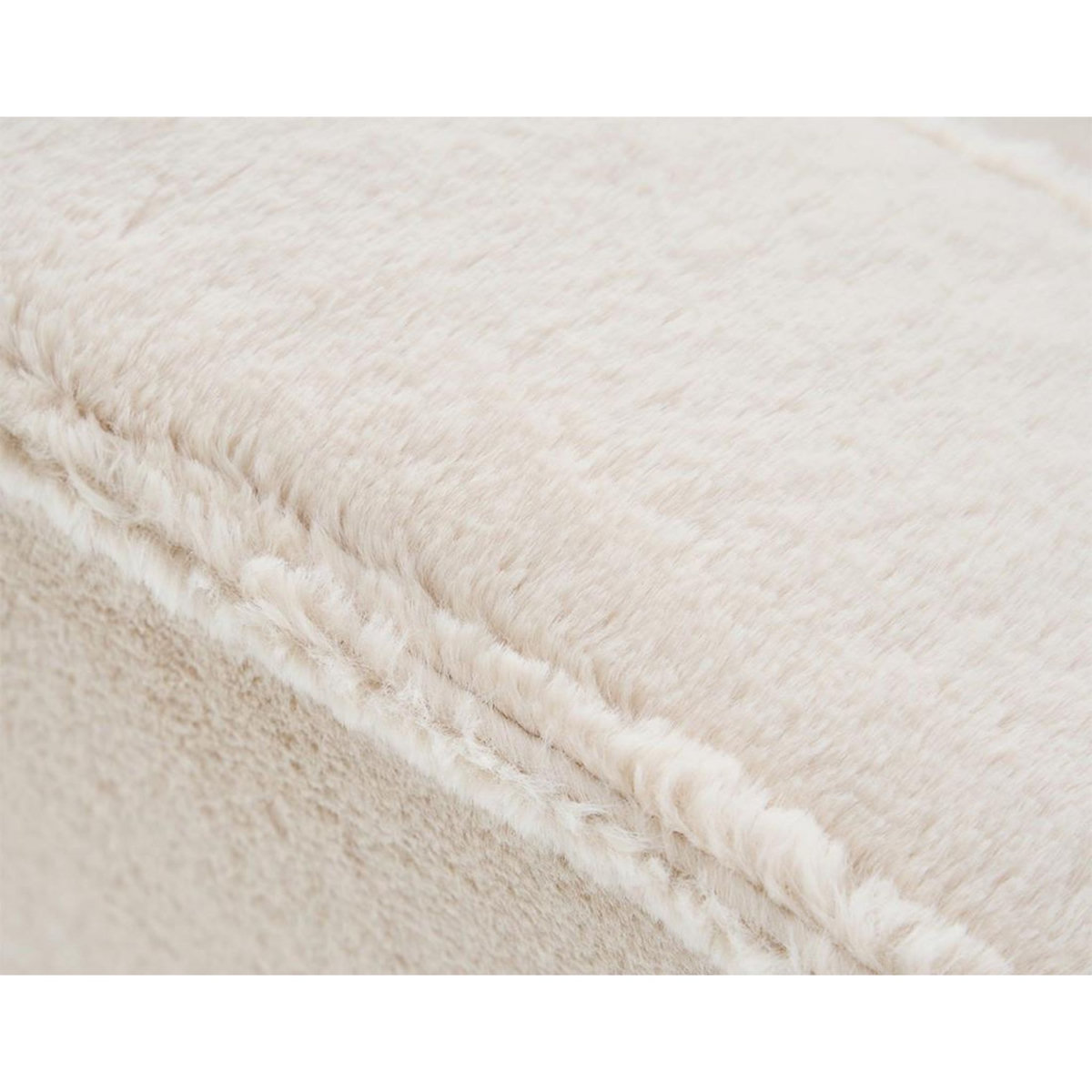 LISA DESIGN Jake - canapé d'angle gauche 5 places convertible en fausse fourrure