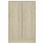 Voir la diapositive 5 : VIDAXL Armoire a chaussures Chene Sonoma 60x35x92 cm Bois d'ingenierie