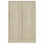 Voir la diapositive 5 : VIDAXL Armoire a chaussures Chene Sonoma 60x35x92 cm Bois d'ingenierie