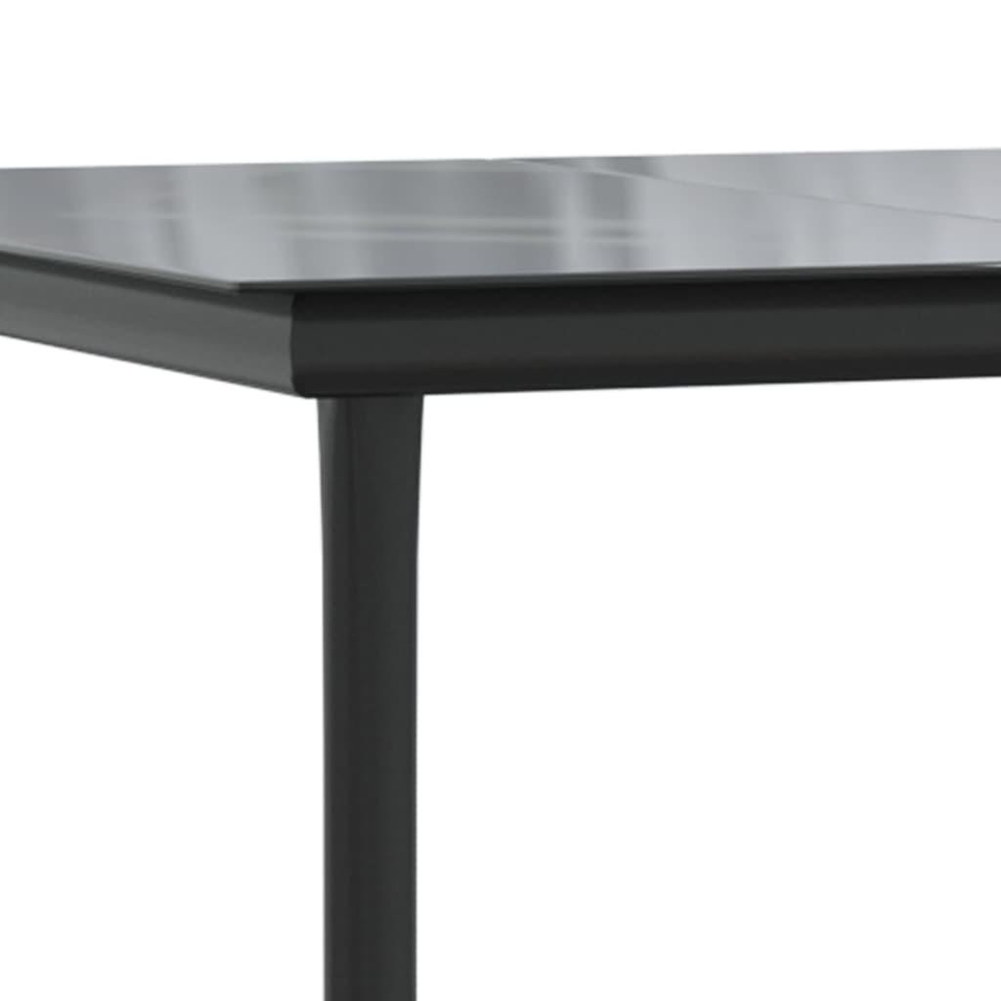 Voir la diapositive 5 : VIDAXL Ensemble a manger de jardin 3 pcs noir textilene et acier