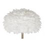 Voir la diapositive 2 : Paris Prix Lampadaire Imitation Plume  Slim  170cm Or & Blanc