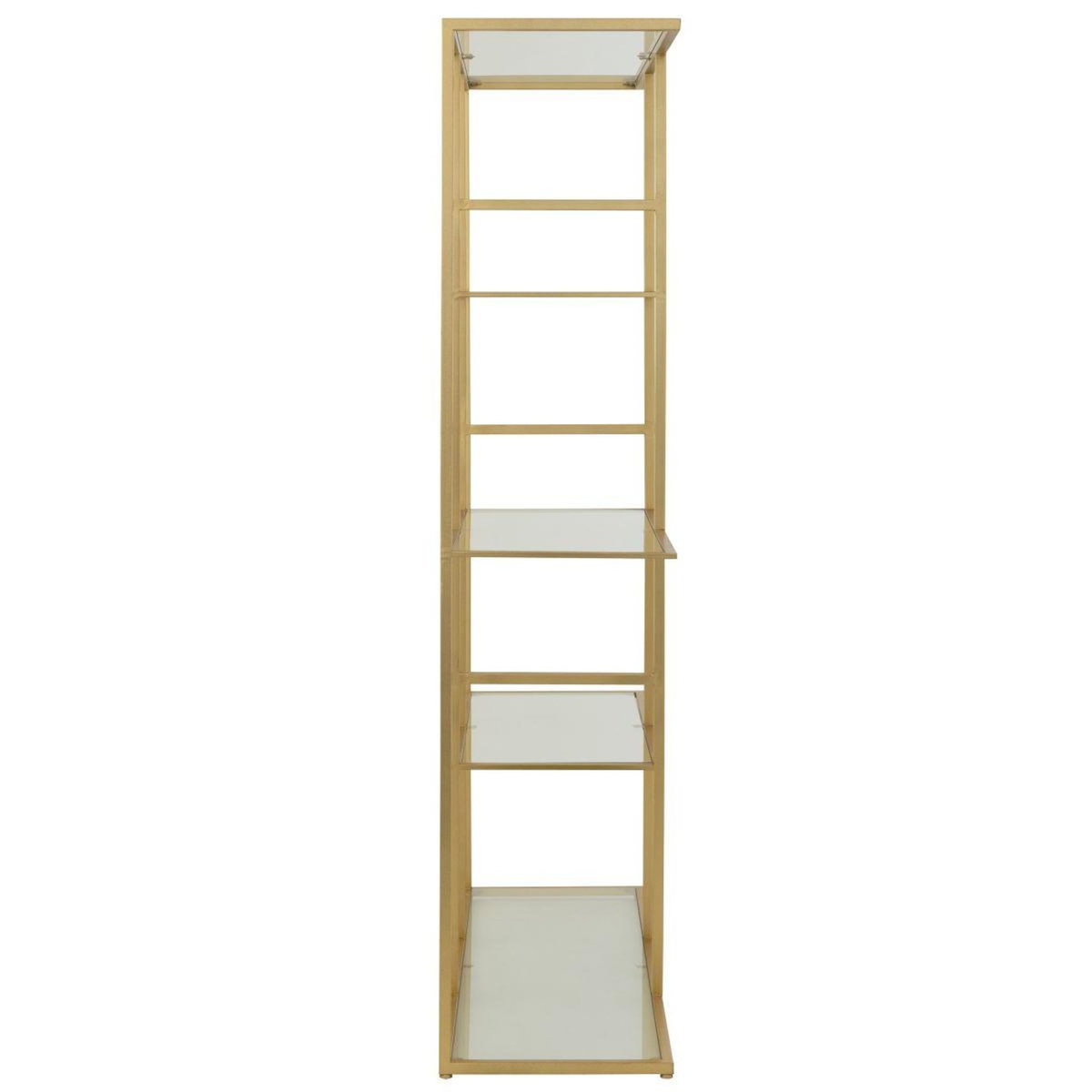 Paris Prix Étagère en Verre  Thaddeus  180cm Doré