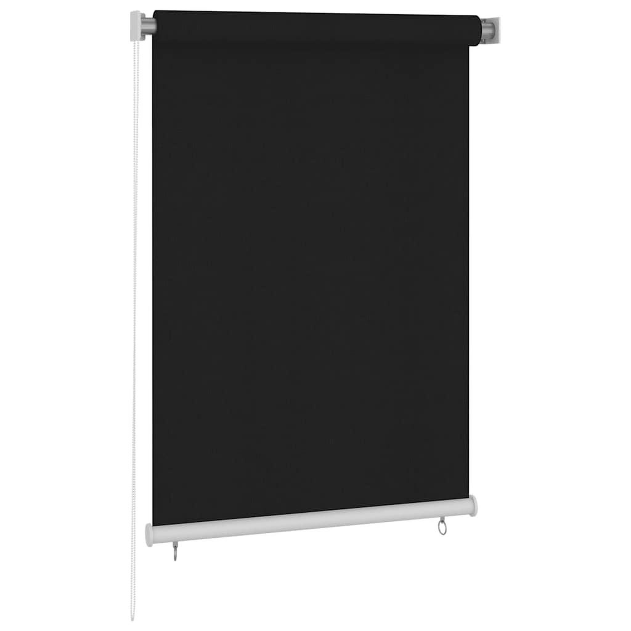 VIDAXL Store roulant d'exterieur 105 (l) x 140 (h) cm noir