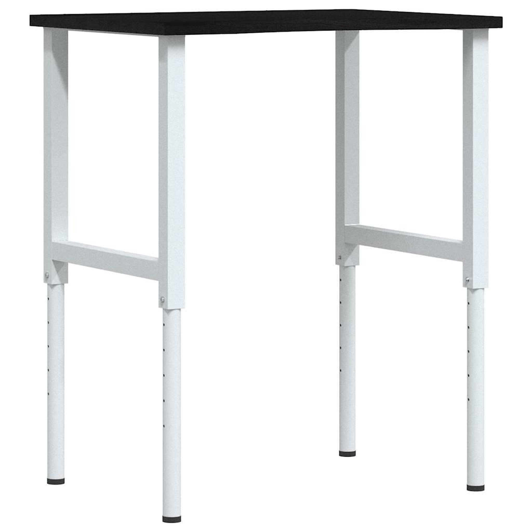 Voir la diapositive 2 : VIDAXL Etabli marron fonce 80x60x(71,5-98) cm bois de chene massif