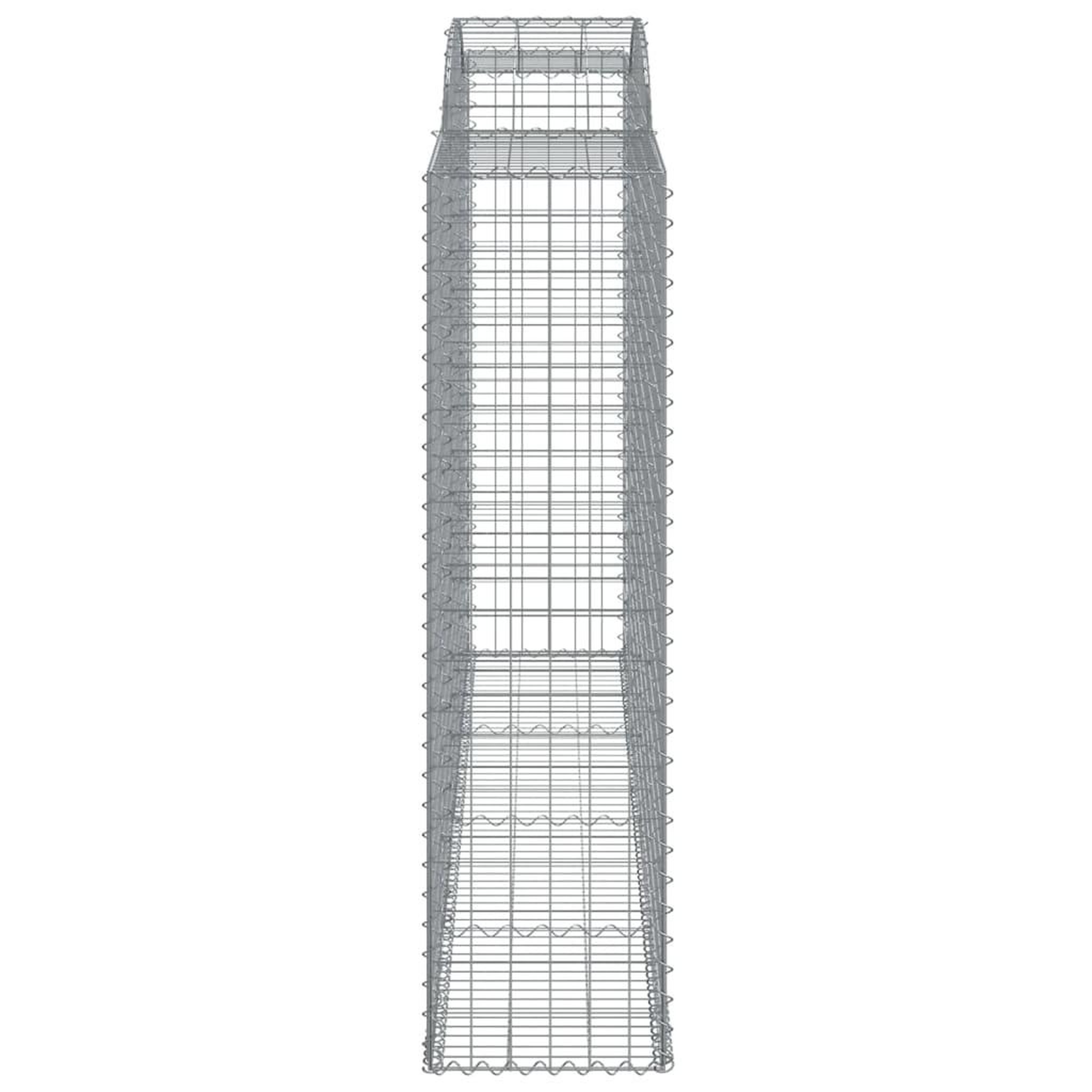 Voir la diapositive 5 : VIDAXL Paniers a gabions arques 10 pcs 300x50x180/200 cm fer galvanise