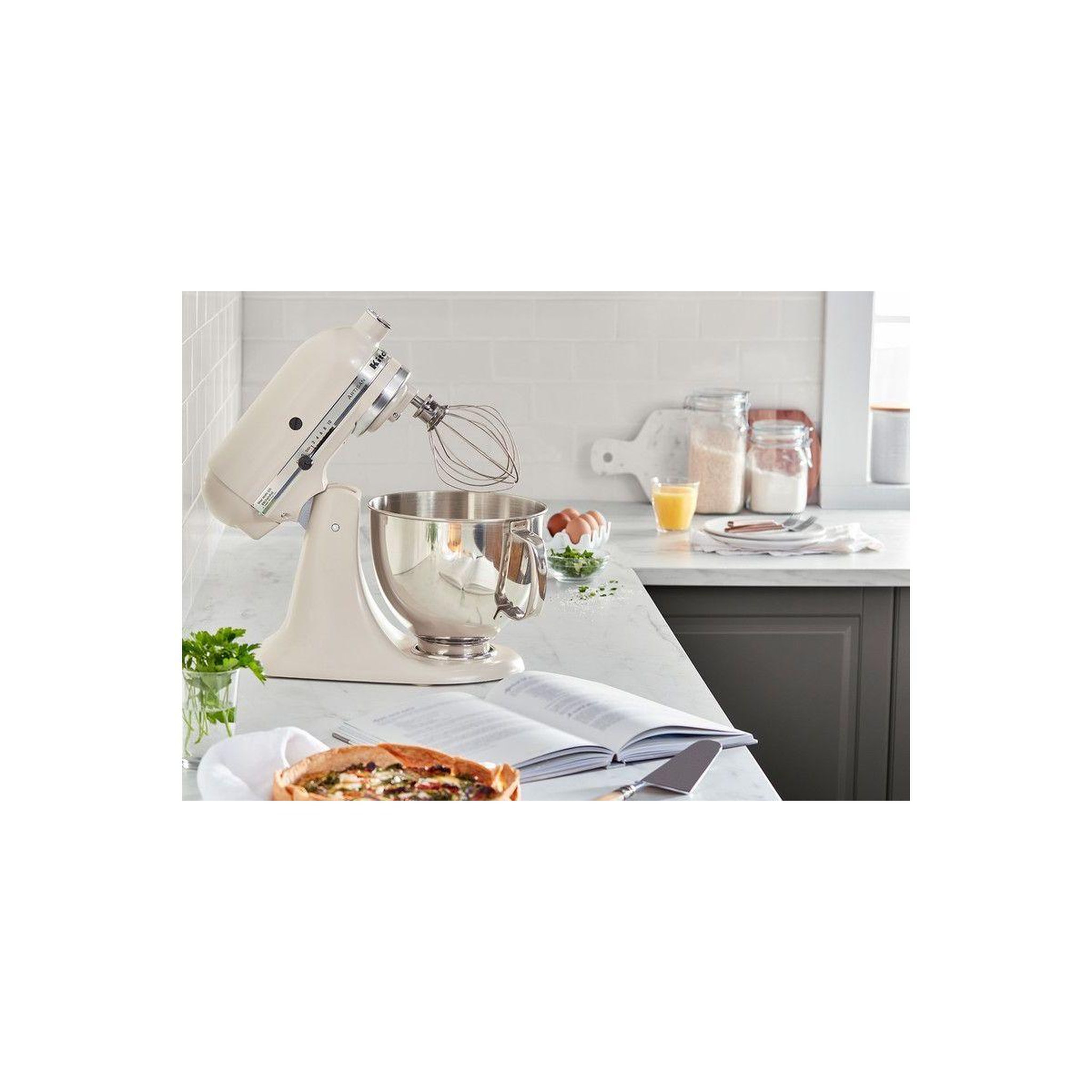 Voir la diapositive 3 : KitchenAid Robot pâtissier Artisan Milkshake 5KSM125EMH