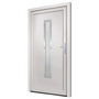 Voir la diapositive 4 : VIDAXL Porte d'entree Blanc 108x208 cm PVC