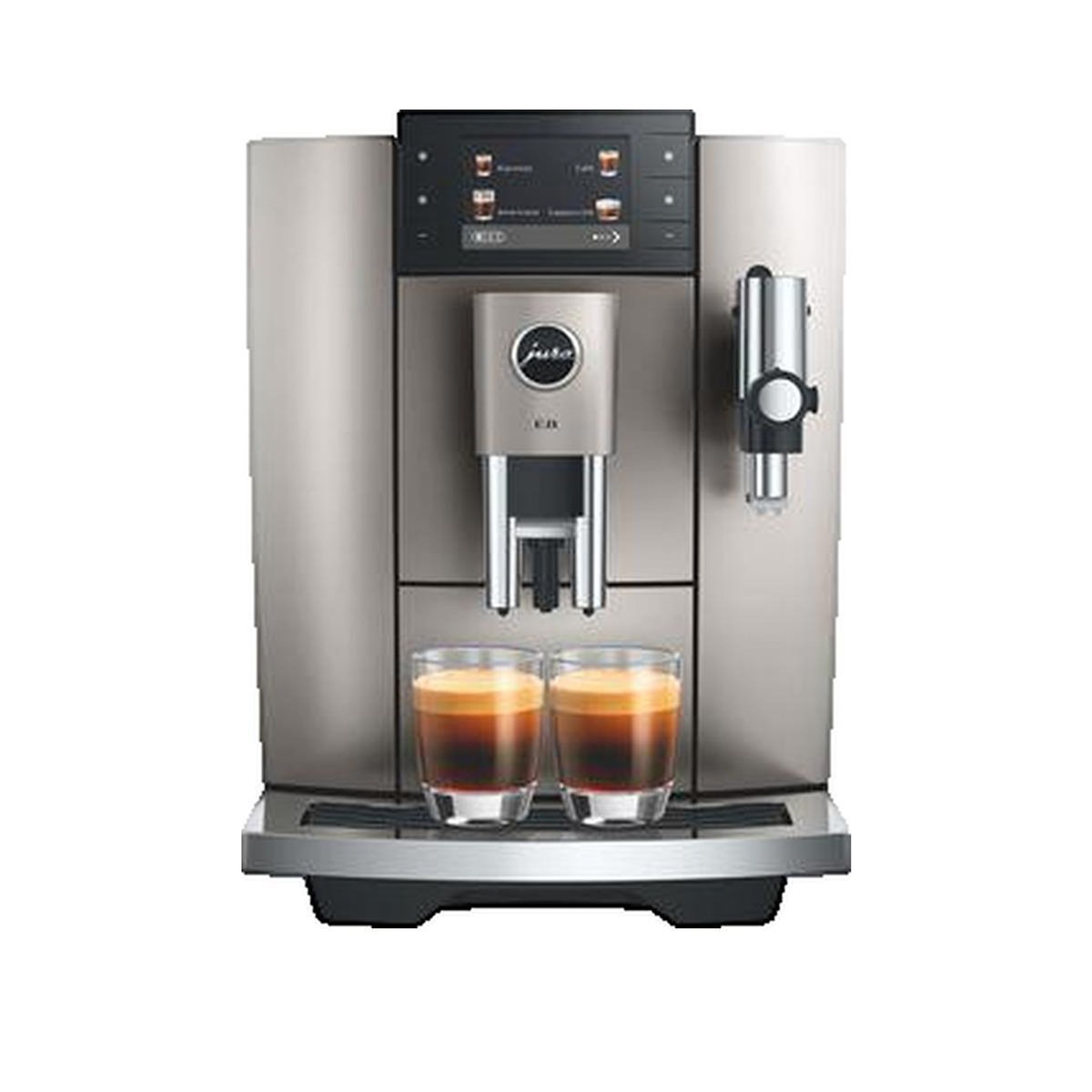 Jura Machine à espresso Jura E8 Midnight Silver