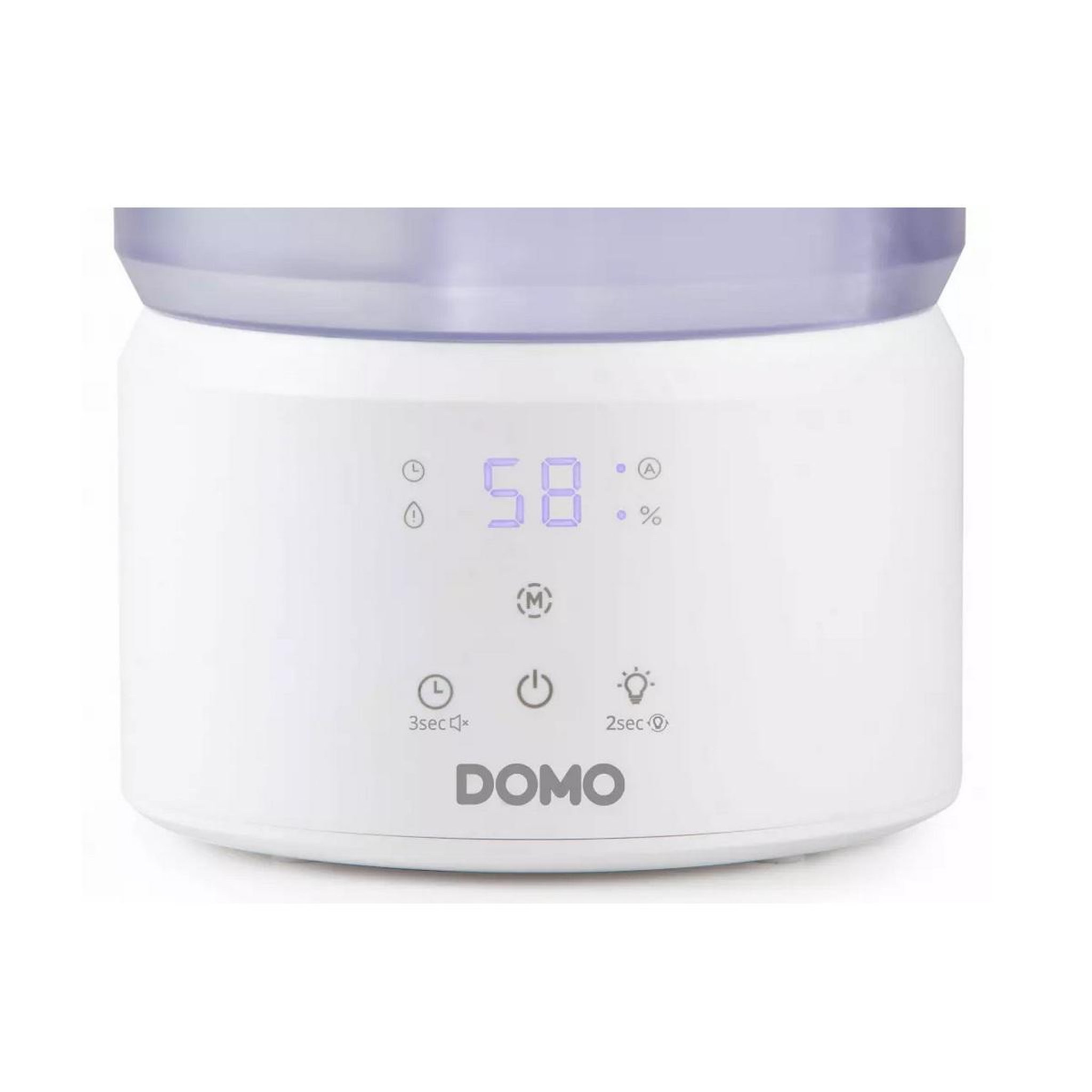 Voir la diapositive 2 : Domo Humidificateur d'air 300ml/h blanc - do267hd