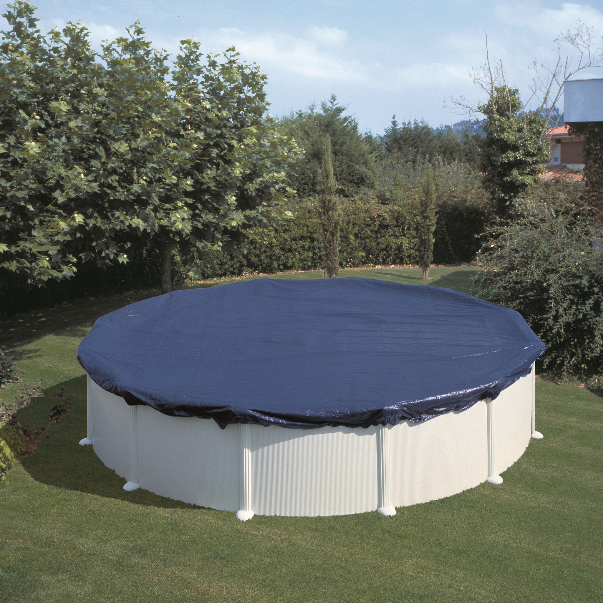 GRE Bâche d'hiver pour piscine - D540cm - 120g/m²