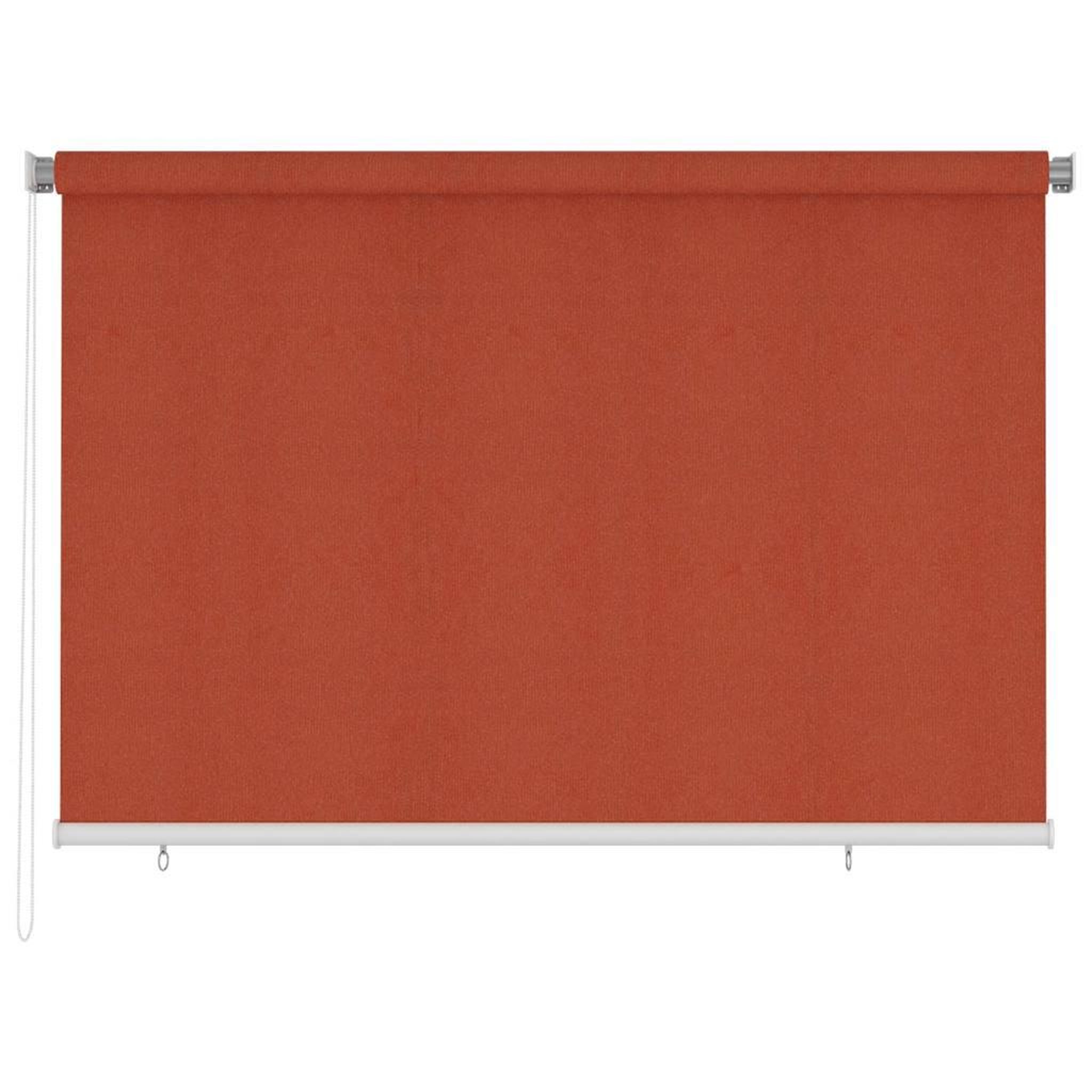 VIDAXL Store roulant d'exterieur 225 (l) x 140 (h) cm couleur terre cuite hdpe