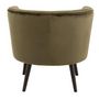 Voir la diapositive 4 : Paris Prix Fauteuil Lounge Design  Cuve  79cm Vert
