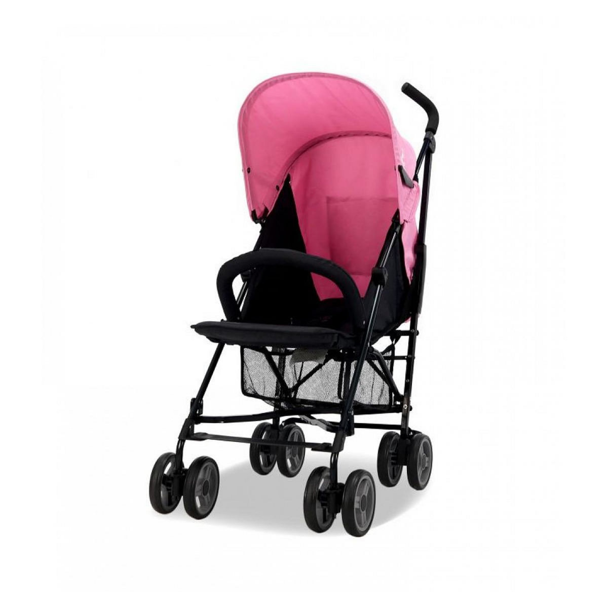 Asalvo Poussette Trotter Plus en Rose - Confort et Sécurité pour Bébé