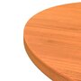 Voir la diapositive 5 : VIDAXL Dessus de table rond cire marron Ø60x2,5 cm bois de pin massif
