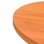 Voir la diapositive 5 : VIDAXL Dessus de table rond cire marron Ø60x2,5 cm bois de pin massif