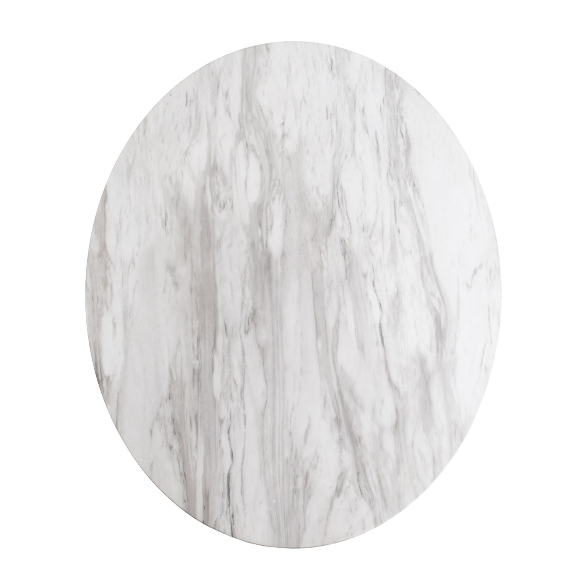 Voir la diapositive 4 : LISA DESIGN Valverde - table basse ronde - effet marbre - noir - 70 cm