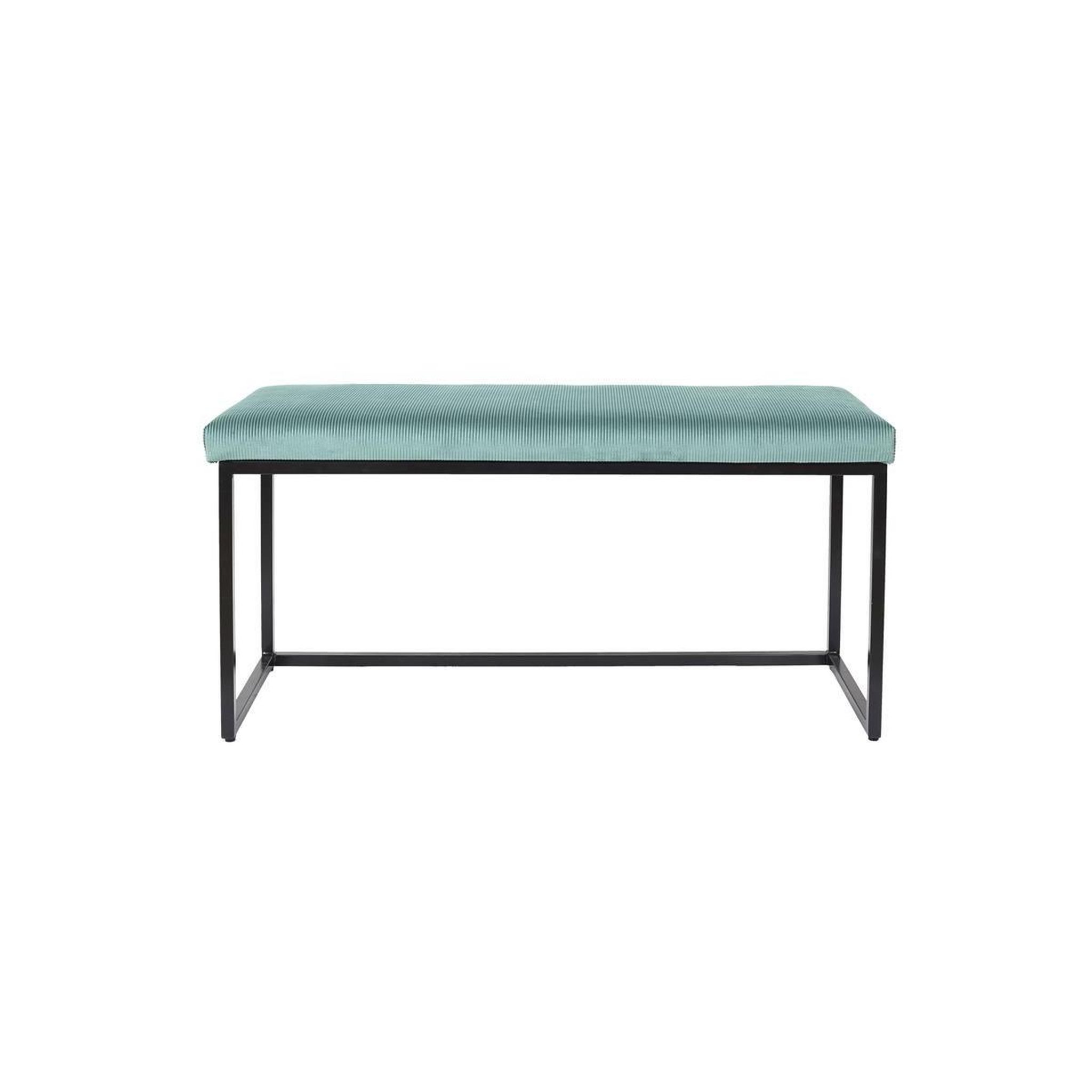 Voir la diapositive 2 : The Home Deco Factory Banc design  giulia  100cm bleu