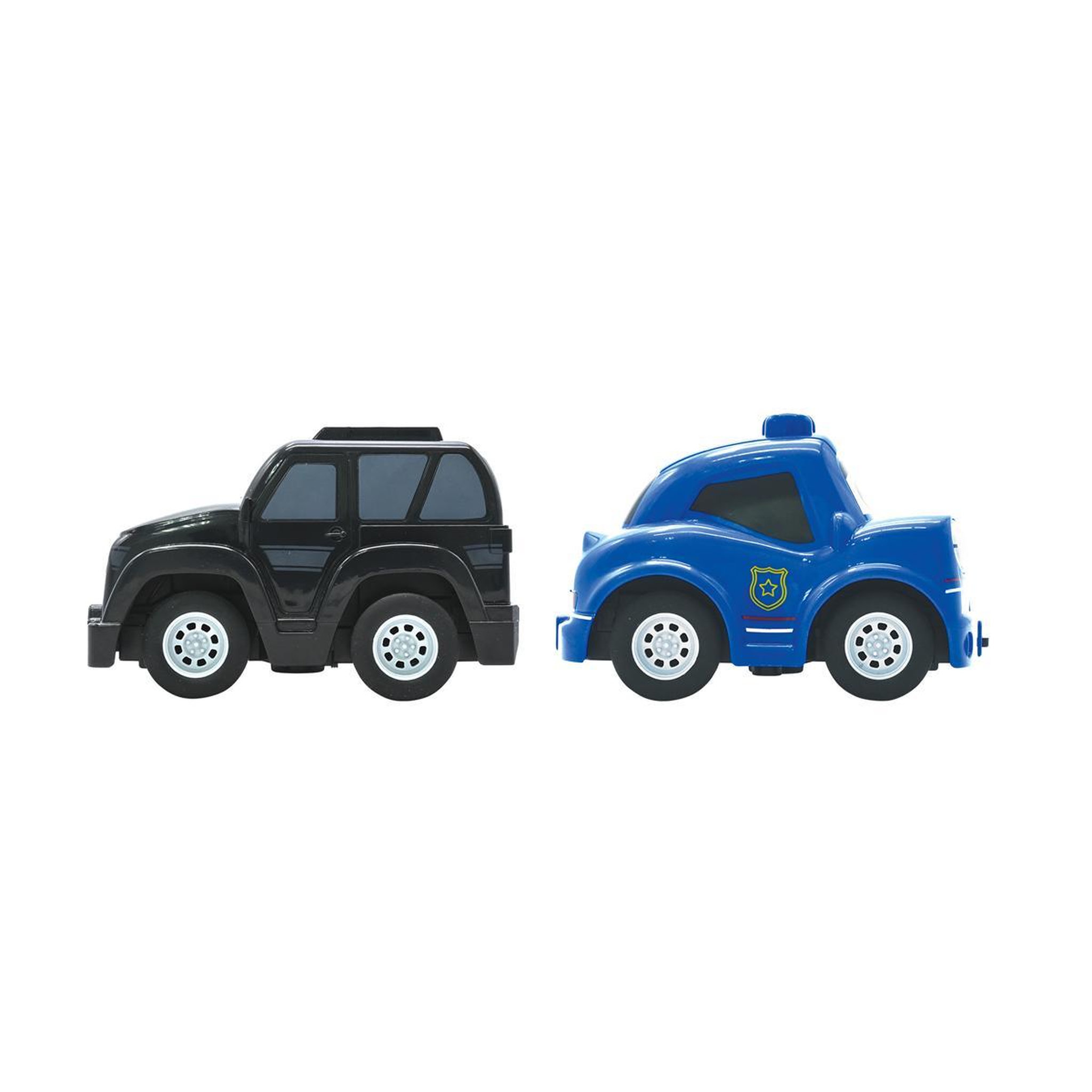 Voir la diapositive 3 : Lexibook Crosslander Twin – Set de voiture télécommandée policier et voleur