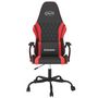 Voir la diapositive 3 : VIDAXL Chaise de jeu Noir et rouge Similicuir