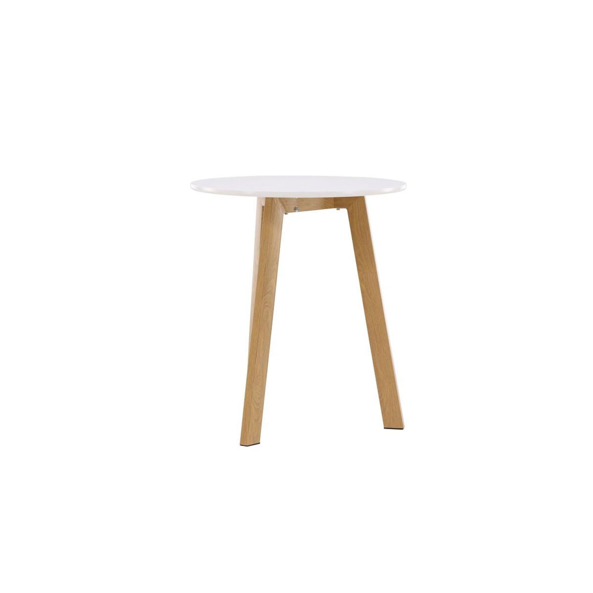 Paris Prix Table à Manger Design  Leonora  65cm Blanc