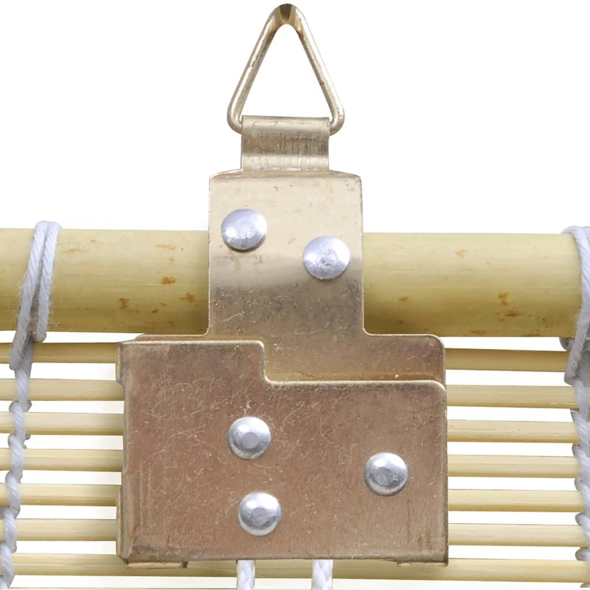 Voir la diapositive 3 : VIDAXL Store a rouleau bambou naturel 100x160 cm