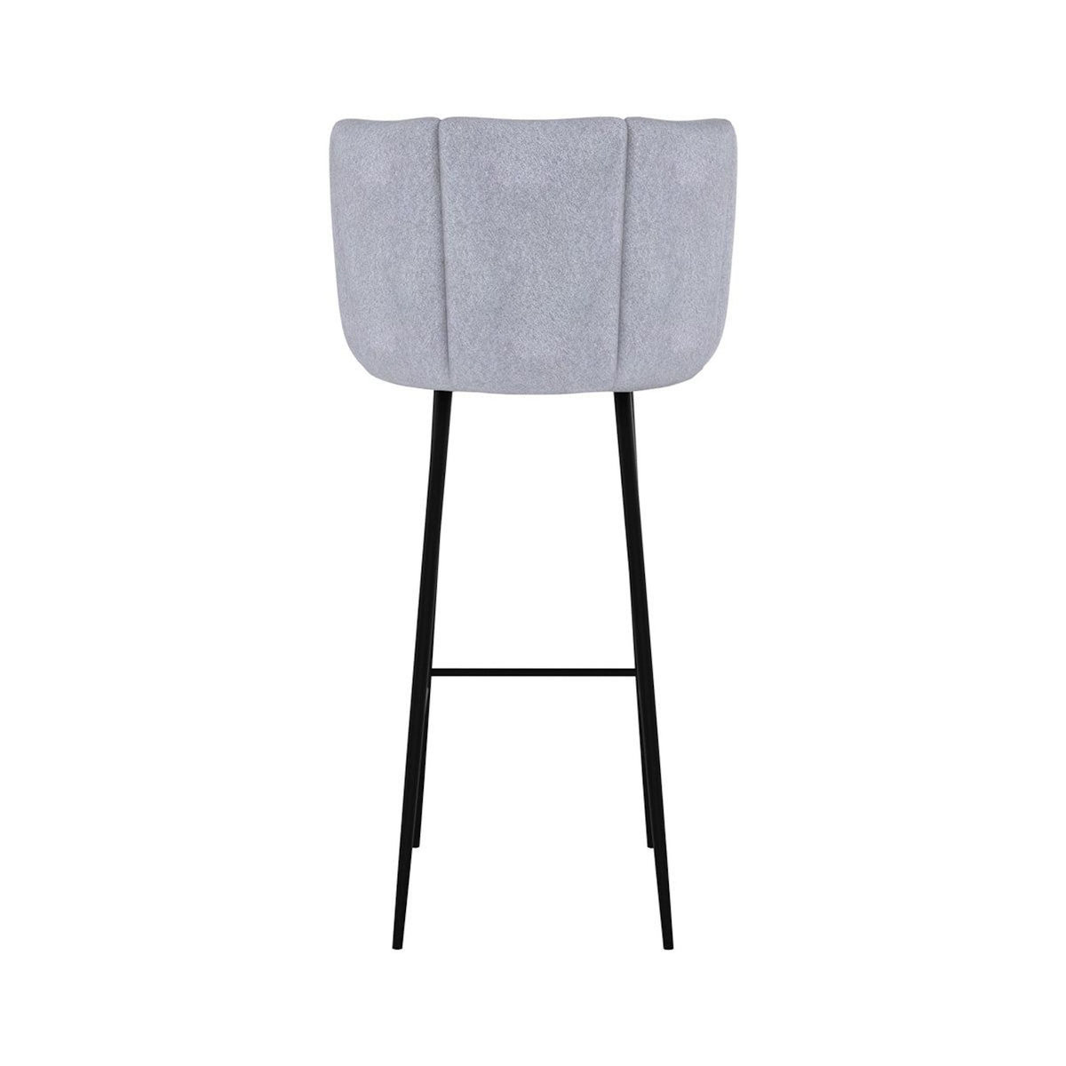 Rendez vous déco Chaise de bar Rosy en tissu 75 cm (lot de 2)