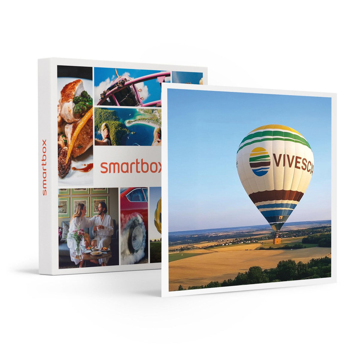 Smartbox Vol en montgolfière pour 2 en semaine & week-end près de Reims - Coffret Cadeau Sport & Aventure
