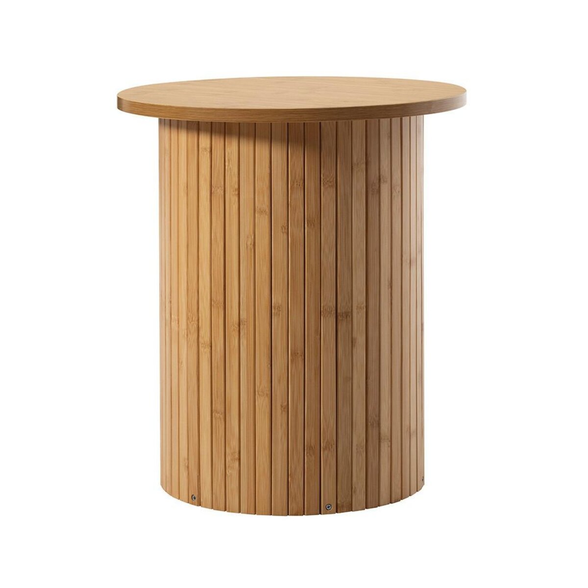 BEST MOBILIER Kofu - bout de canapé - bambou - 40x45 cm