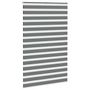 Voir la diapositive 3 : VIDAXL Store zebre gris fonce largeur du tissu 140,9 cm polyester