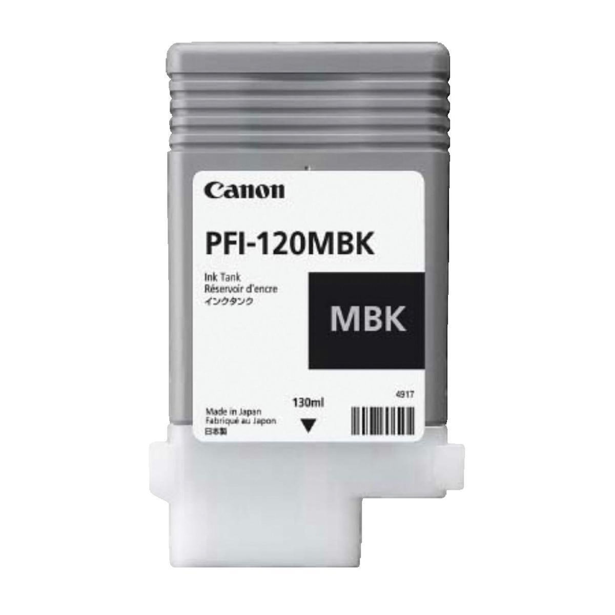 Canon Cartouche d'encre Canon PFI-120MBK Noir Mat