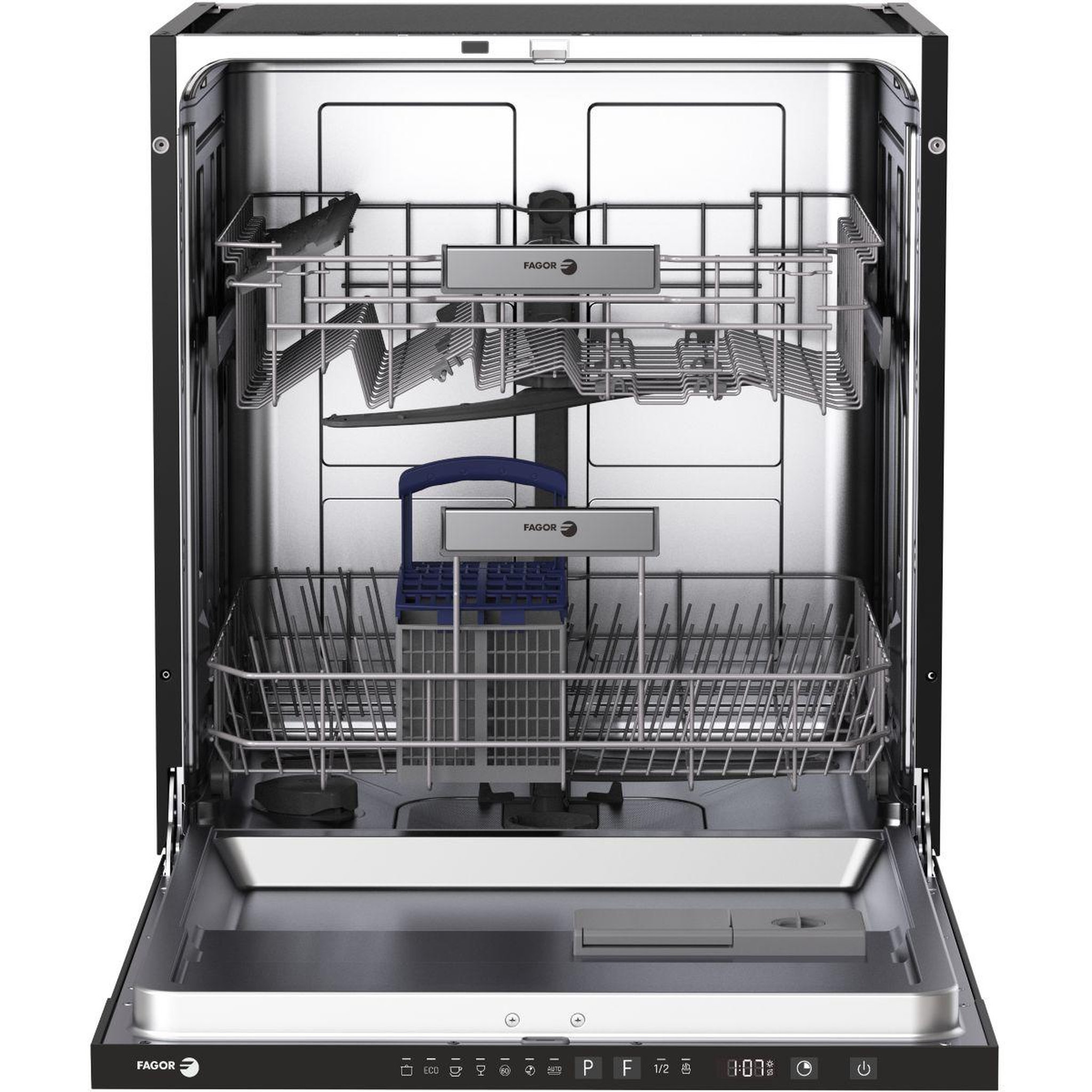 Voir la diapositive 2 : Fagor Lave vaisselle encastrable flvi1346d