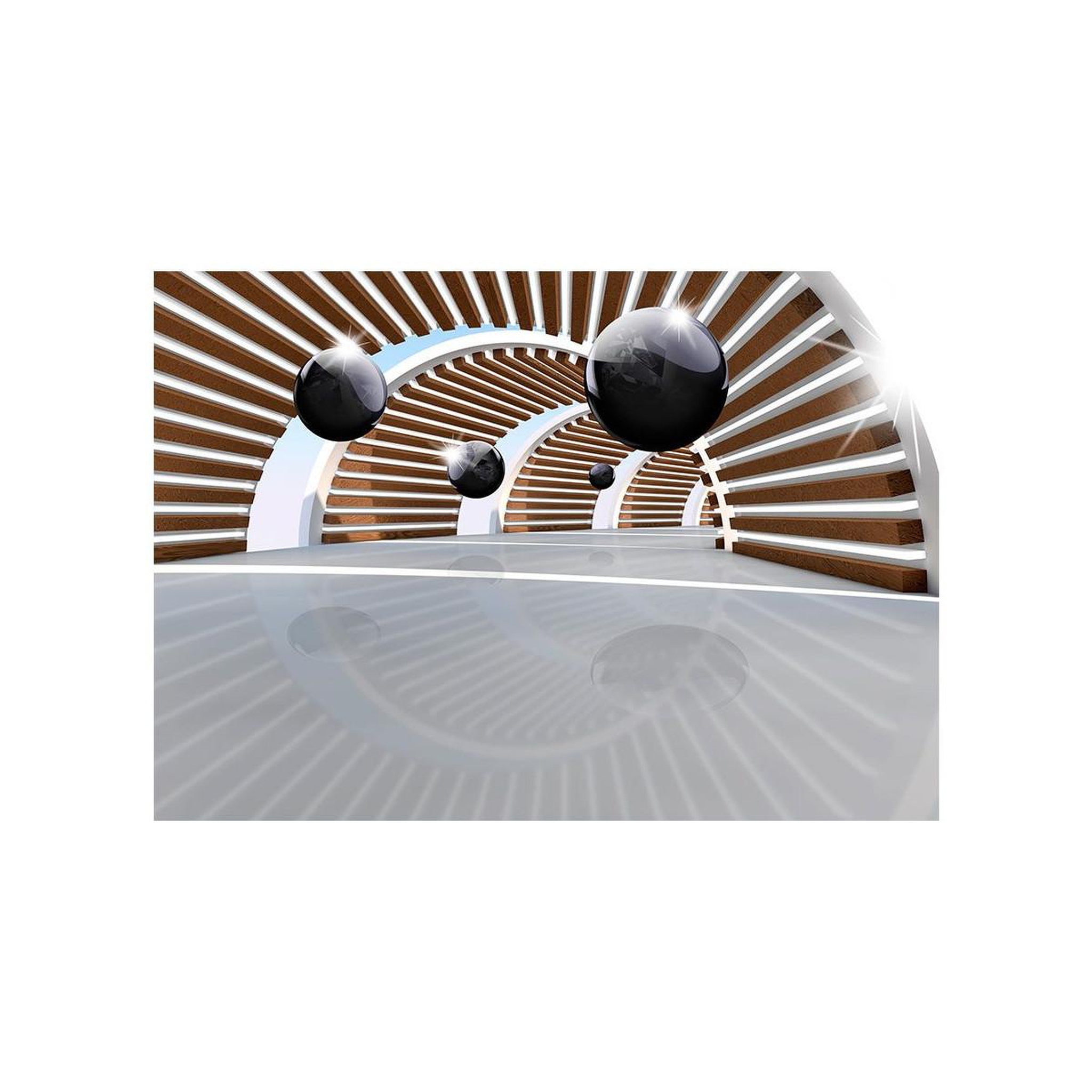Voir la diapositive 2 : Paris Prix Papier Peint  Sky Tunnel