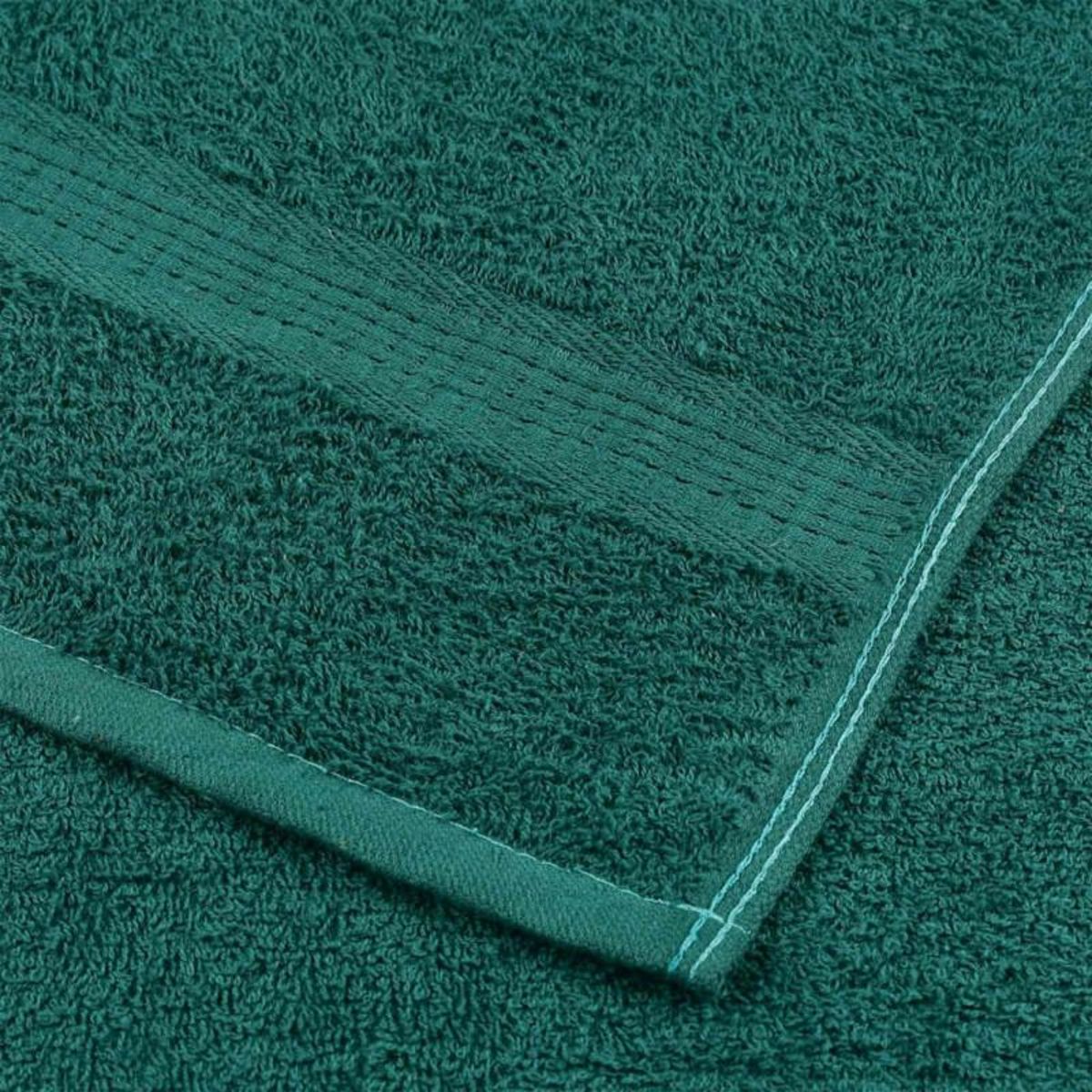 VIDAXL Serviettes de douche 2 pcs vert 70x140 cm 360 g m² 100% coton