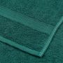 Voir la diapositive 6 : VIDAXL Serviettes de douche 2 pcs vert 70x140 cm 360 g m² 100% coton