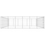 Voir la diapositive 3 : VIDAXL Chenil exterieur Acier galvanise 65,34 m²