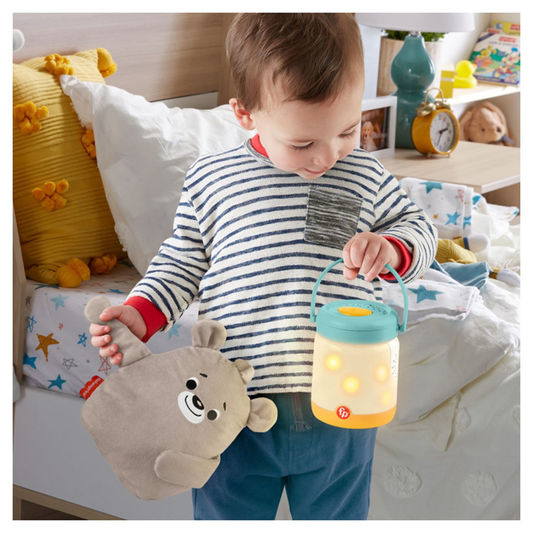 Voir la diapositive 4 : MATTEL Fisher-Price veilleuse Ourson et Lucioles