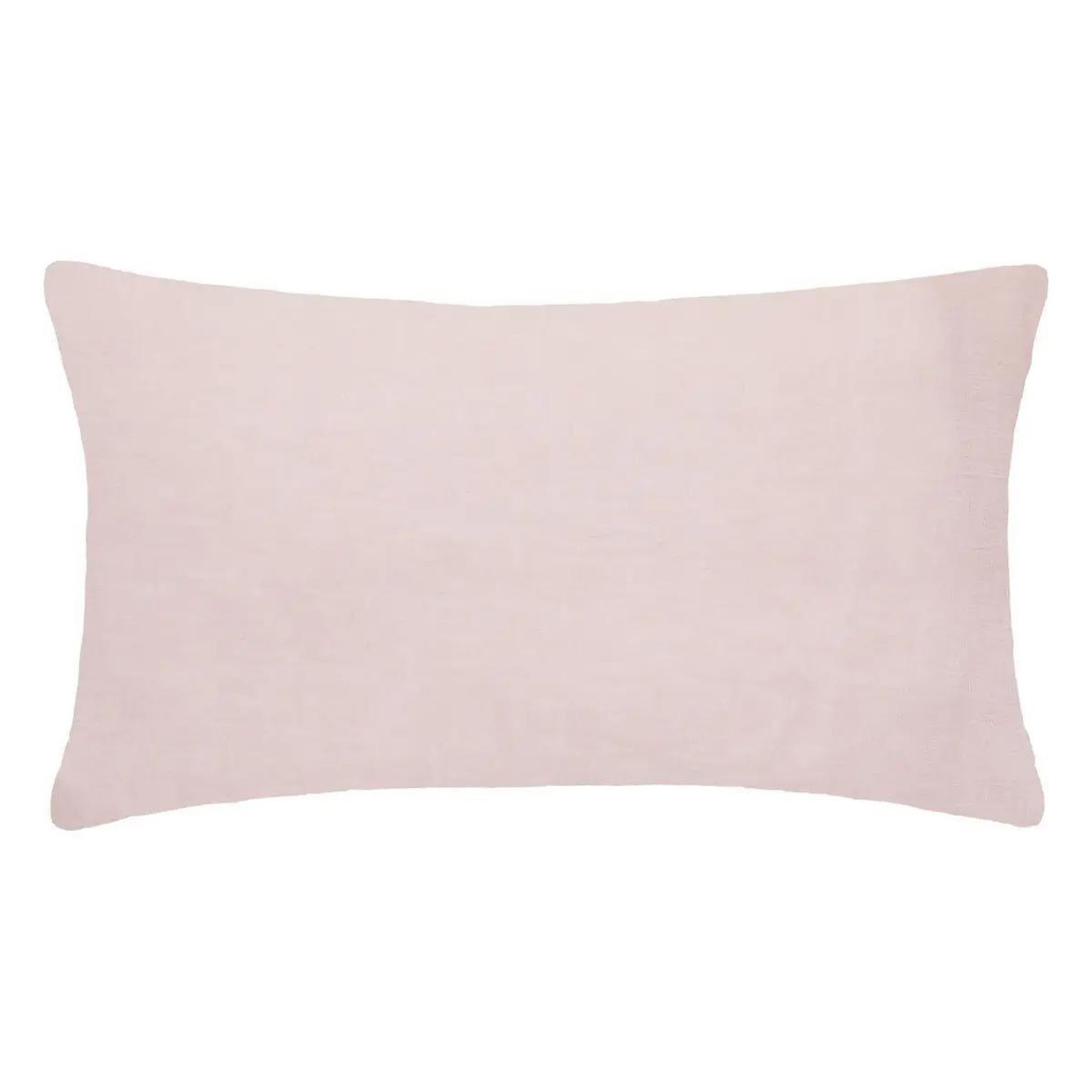 ATMOSPHERA Taie d'oreiller en lin  adorable  50x70cm rose