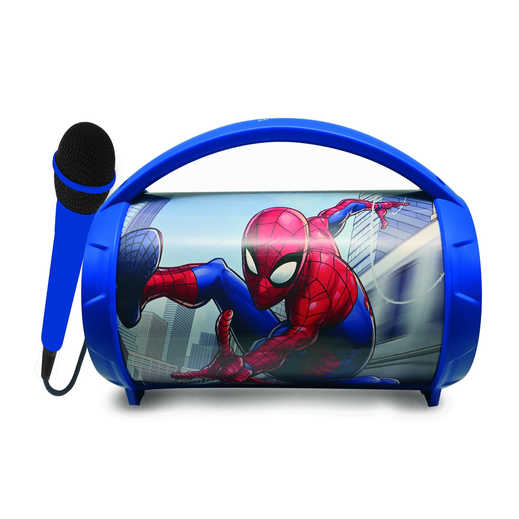 Lexibook Enceinte Bluetooth Lumineuse avec Micro Spider-Man