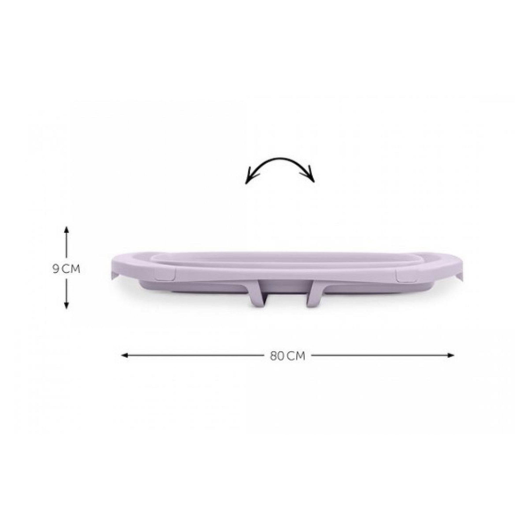 Voir la diapositive 2 : HAUCK Baignoire Wash N Fold M Lavande