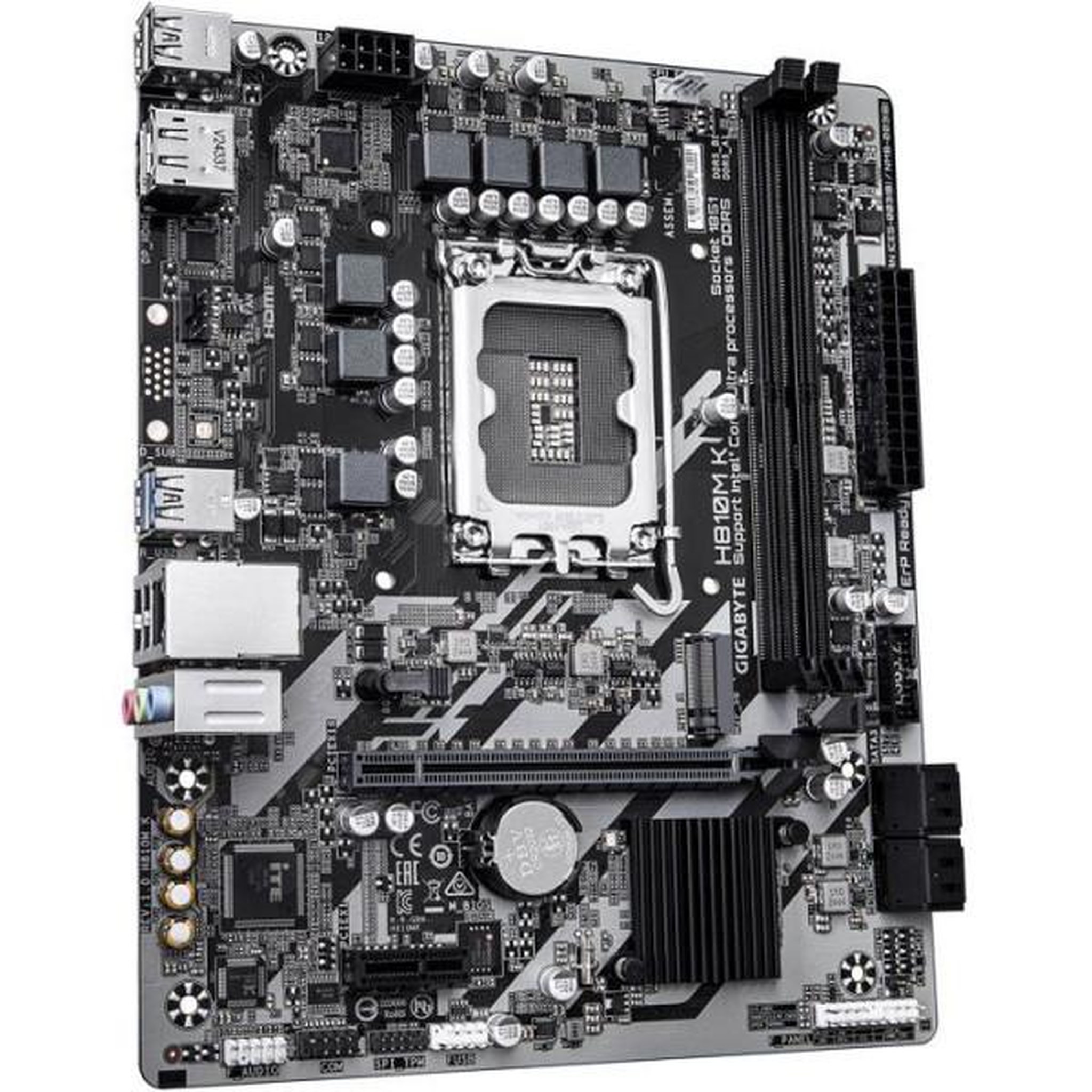 Voir la diapositive 3 : Gigabyte Carte mere - GIGABYTE - H810M K - Format Micro-ATX - Chipset Intel H810 - DDR4