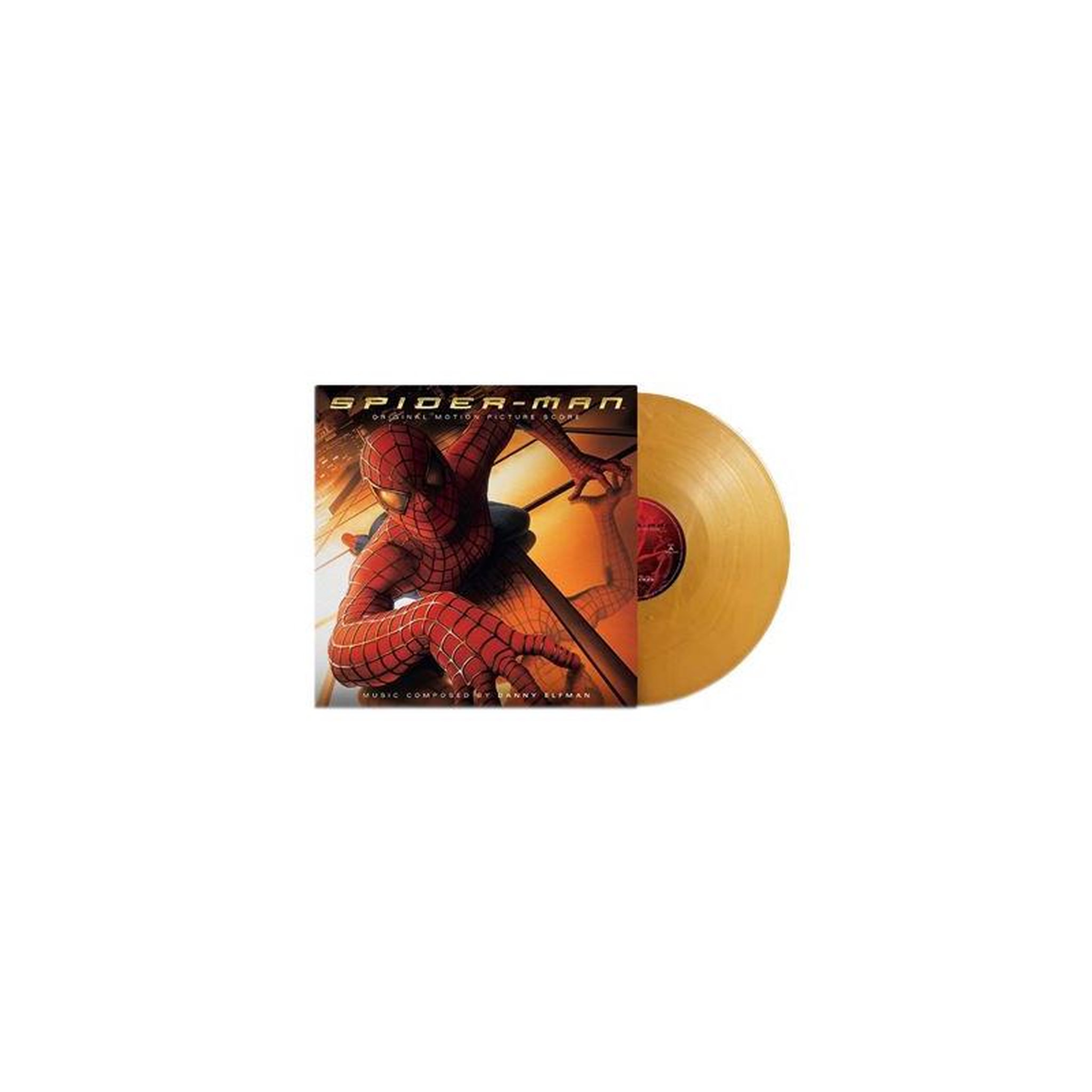 Spider Man Édition Limitée 20ème Anniversaire Vinyle Or