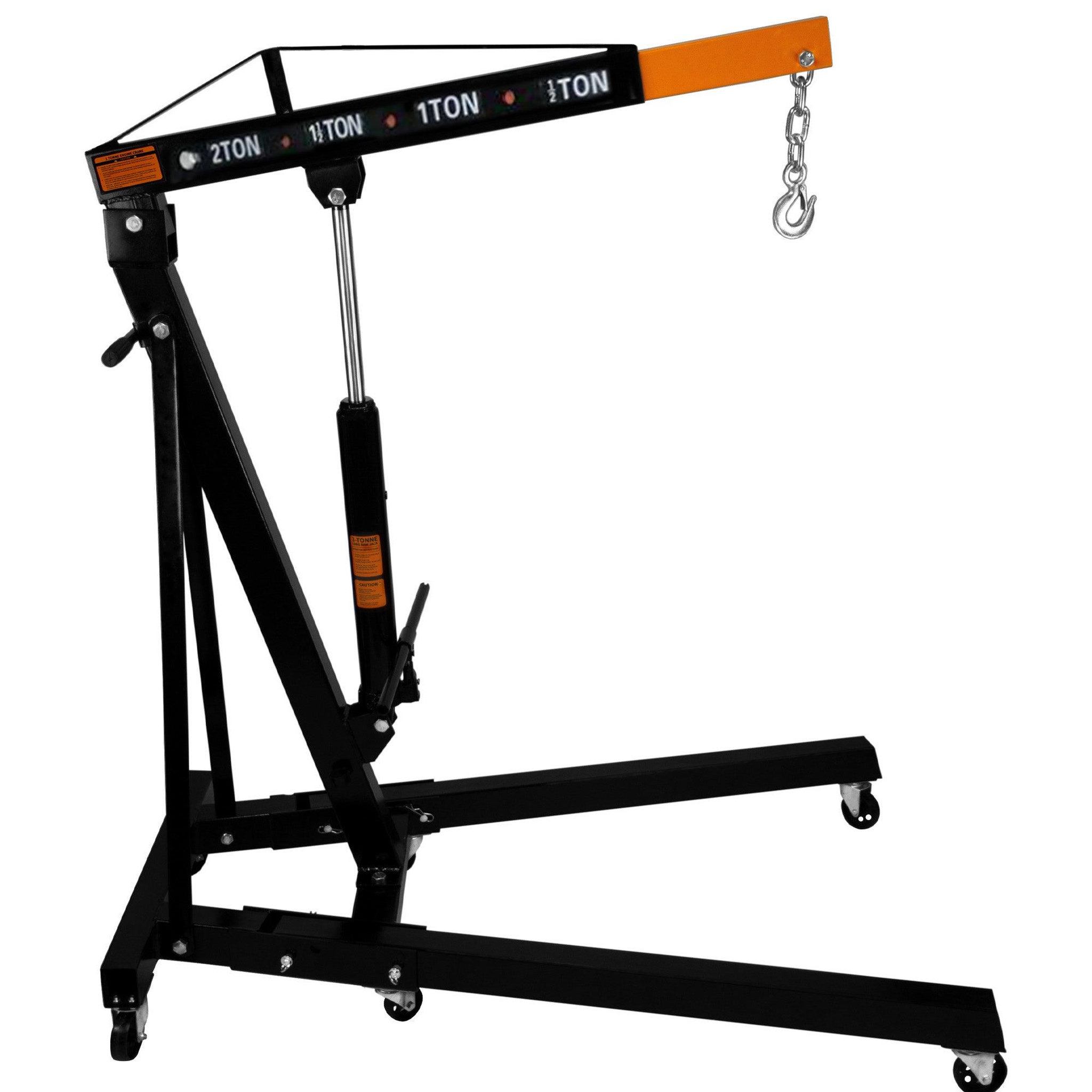 Voir la diapositive 2 : T-MECH Grue hydraulique 2 tonne