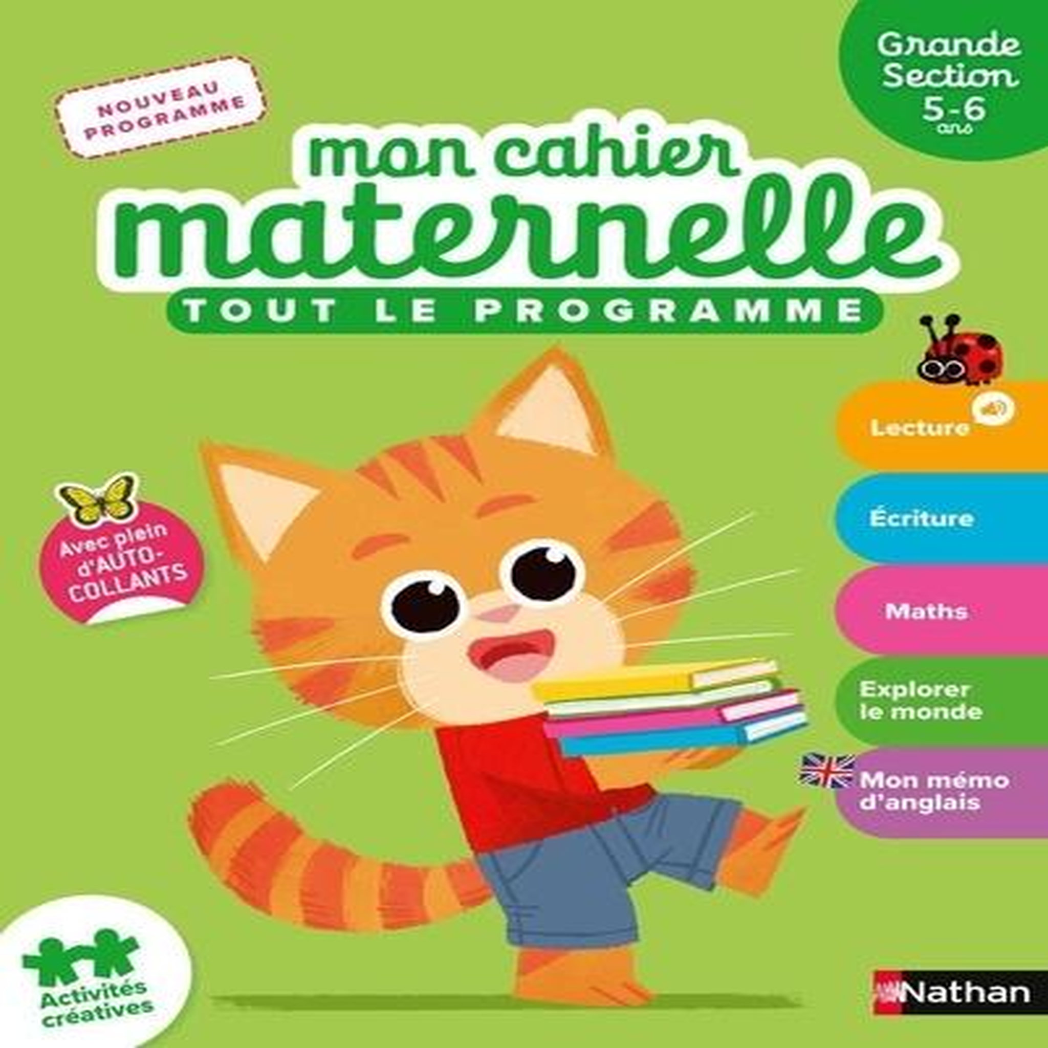 MON CAHIER MATERNELLE GRANDE SECTION. TOUT LE PROGRAMME, Hache-Thibon Kerstin