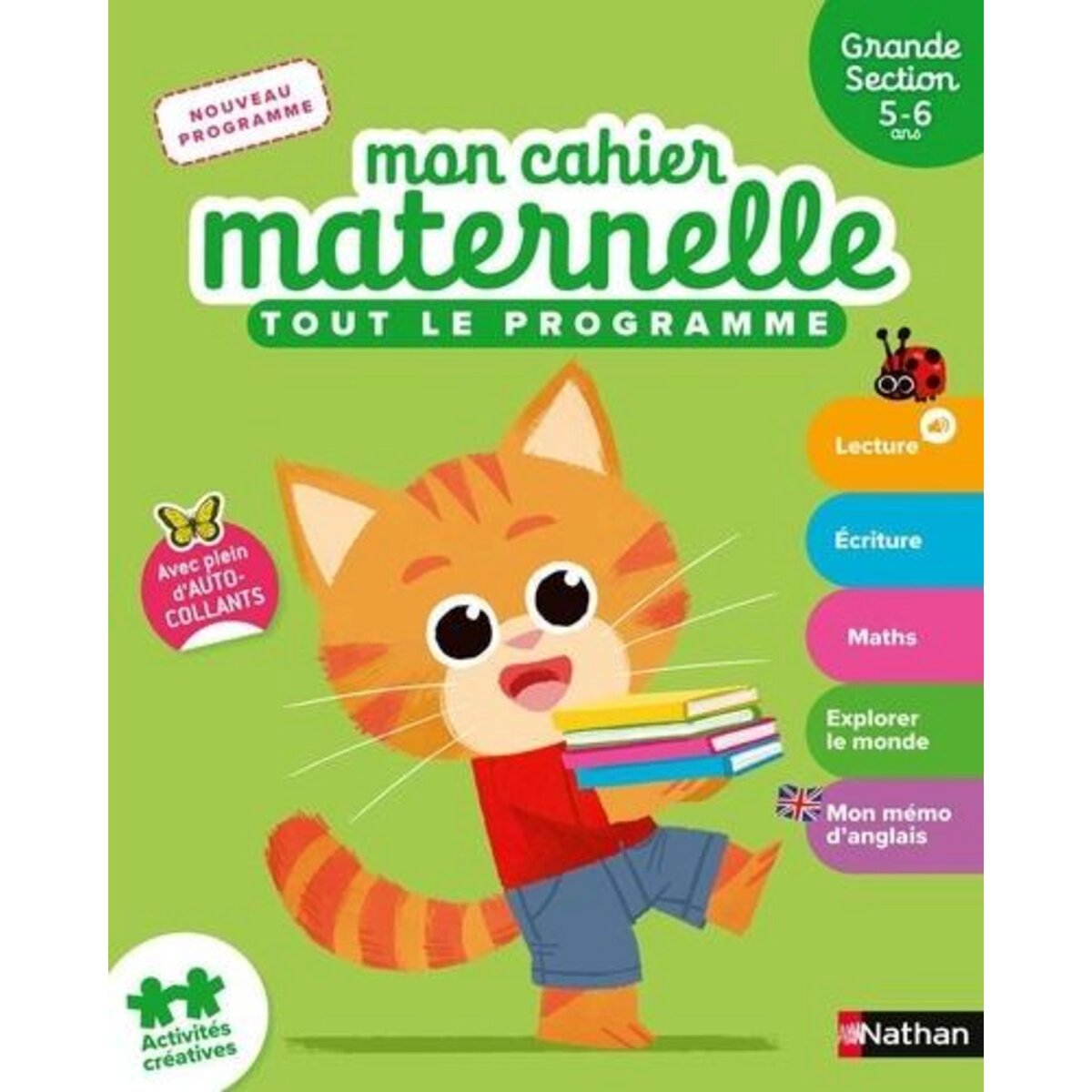 MON CAHIER MATERNELLE GRANDE SECTION. TOUT LE PROGRAMME, Hache-Thibon Kerstin
