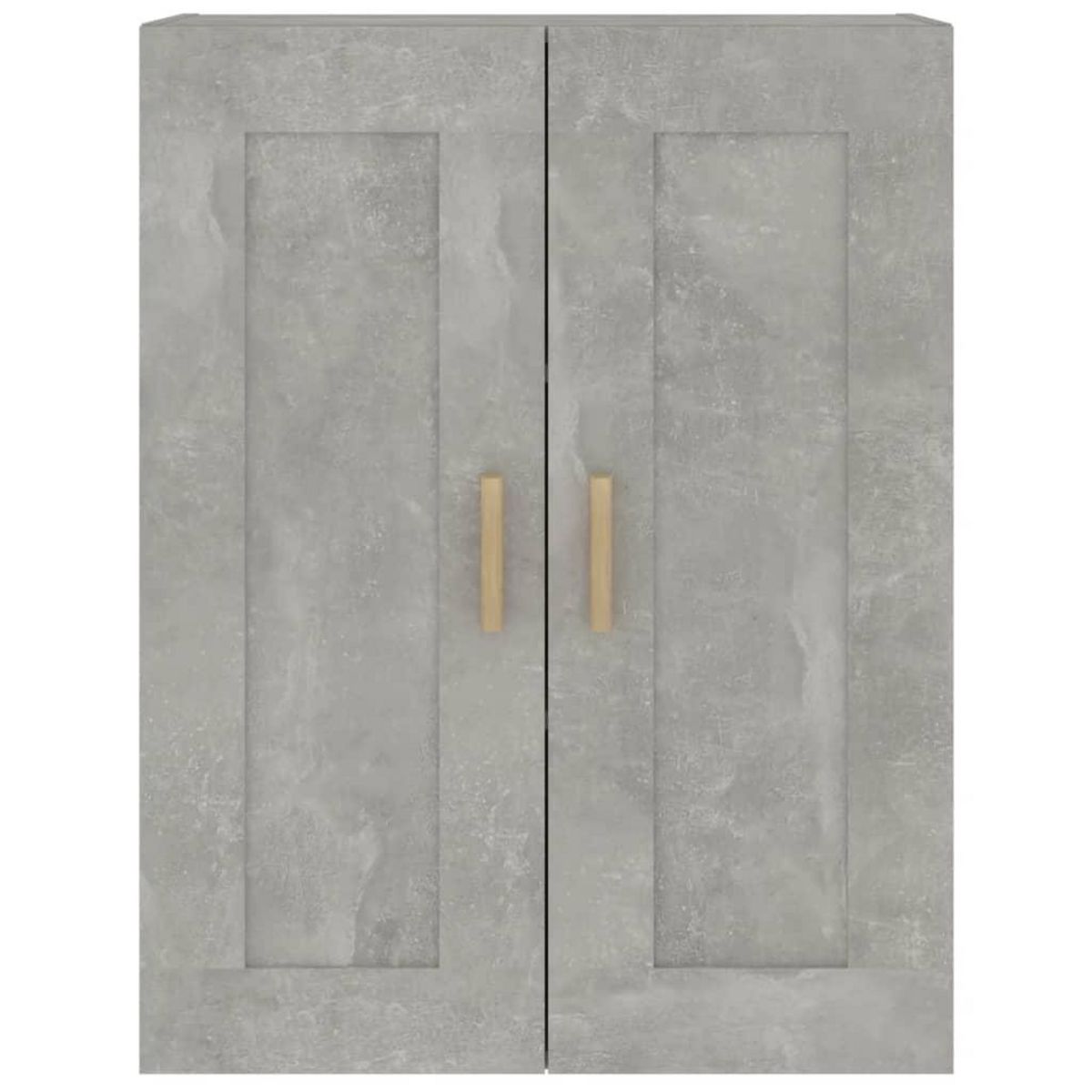VIDAXL Armoire murale gris beton 69,5x32,5x90 cm bois d'ingenierie