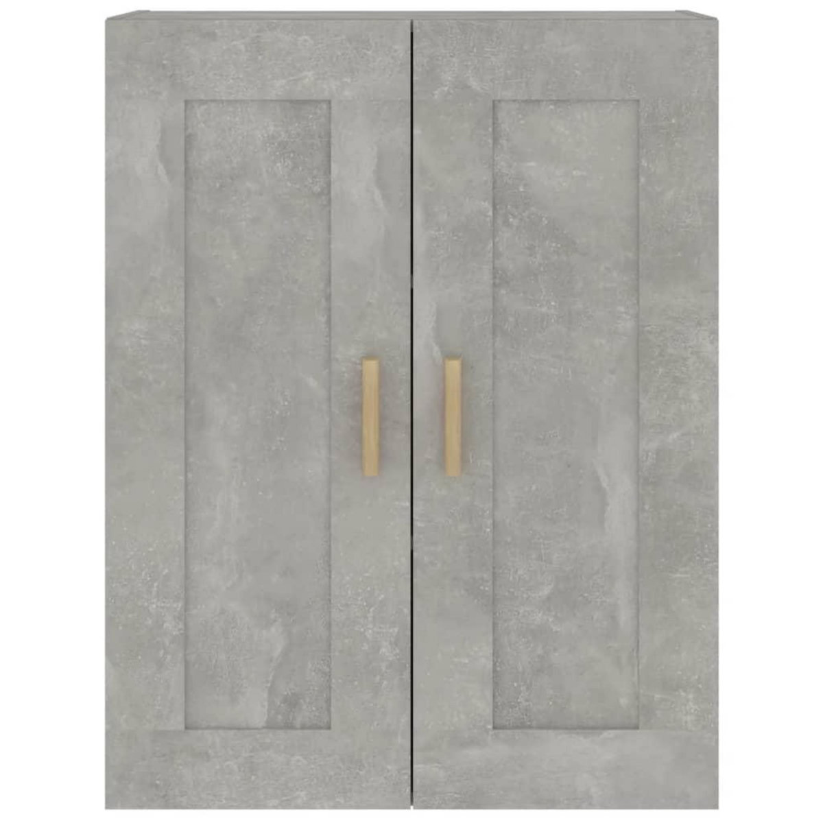 VIDAXL Armoire murale gris beton 69,5x32,5x90 cm bois d'ingenierie