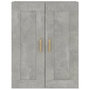 Voir la diapositive 5 : VIDAXL Armoire murale gris beton 69,5x32,5x90 cm bois d'ingenierie