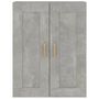 Voir la diapositive 5 : VIDAXL Armoire murale gris beton 69,5x32,5x90 cm bois d'ingenierie