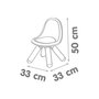 SMOBY Chaise pour enfant plastique Vert/Beige - Smoby