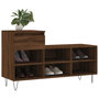 Voir la diapositive 3 : VIDAXL Armoire a chaussures Chene marron 102x36x60cm Bois d'ingenierie